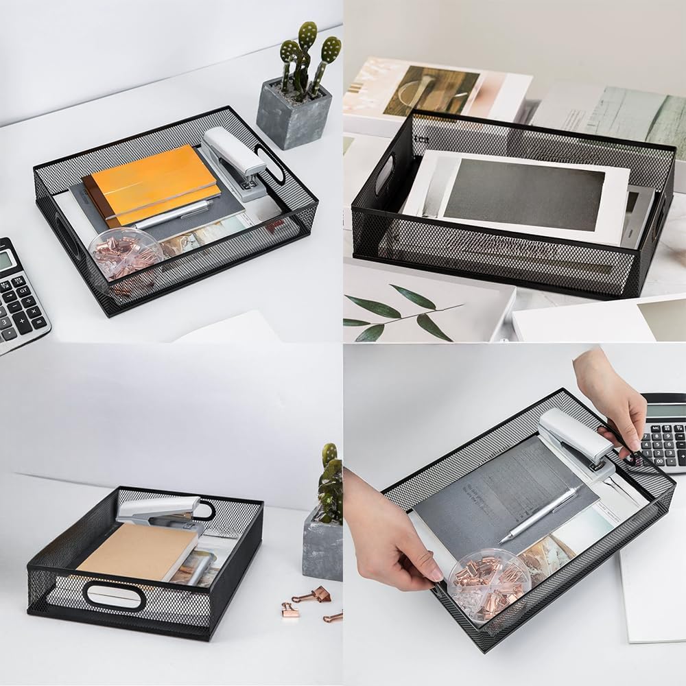 Metal Mesh Desk Tray