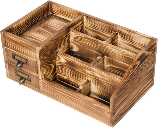 Wooden Desk Organizer